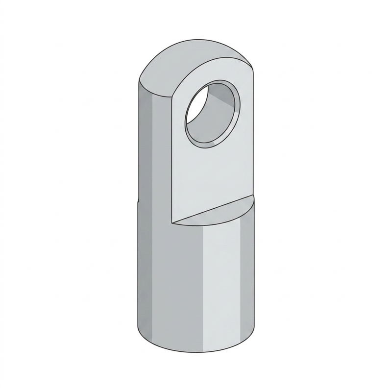 Clevis End | M4 | Zinc Plated