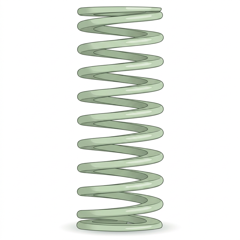 Die Spring | Light green | 50.0×64.0mm | ISO D
