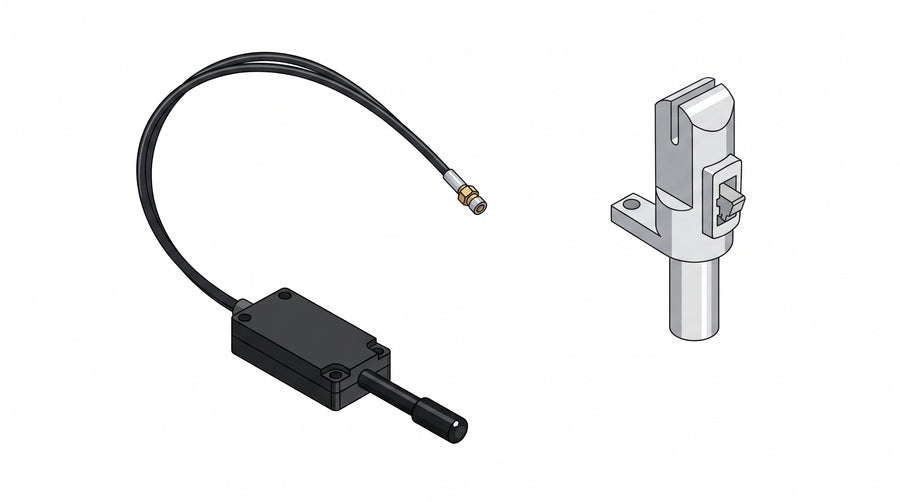 Release system with Bowden cable for lockable gas springs
