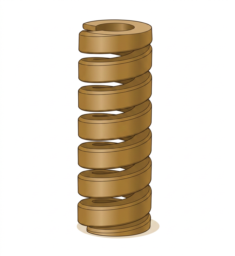 Die Spring | Ultra heavy load | 19.05×101.6mm | Raymond NAAMS